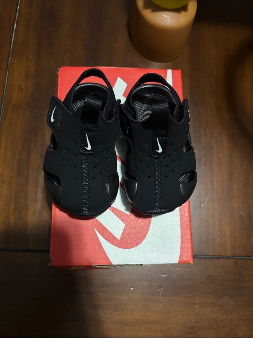 Nike Black Infant Open-Toe Sport Sandals